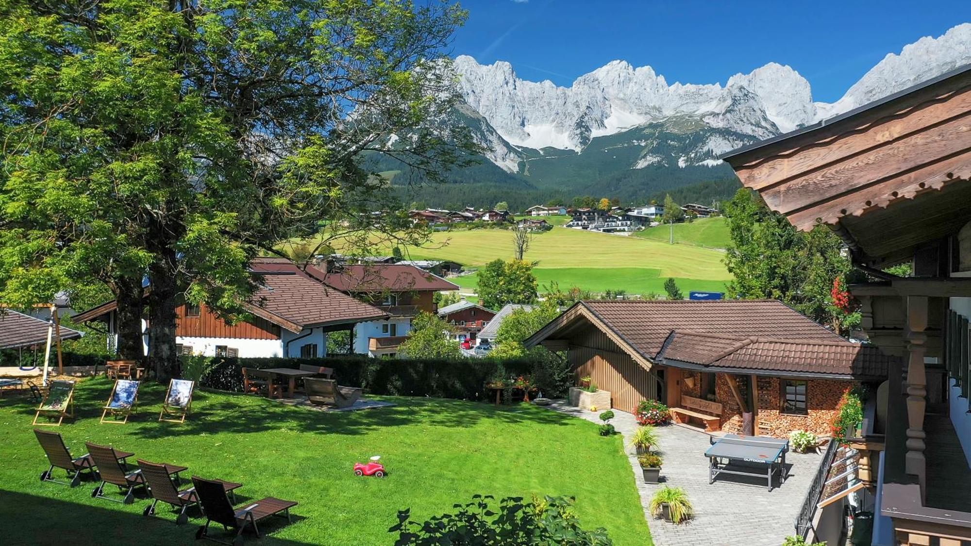 Gaestehaus Brantlhof Zimmer Und Ferienwohnungen In Going Am Wilden Kaiser Exterior photo